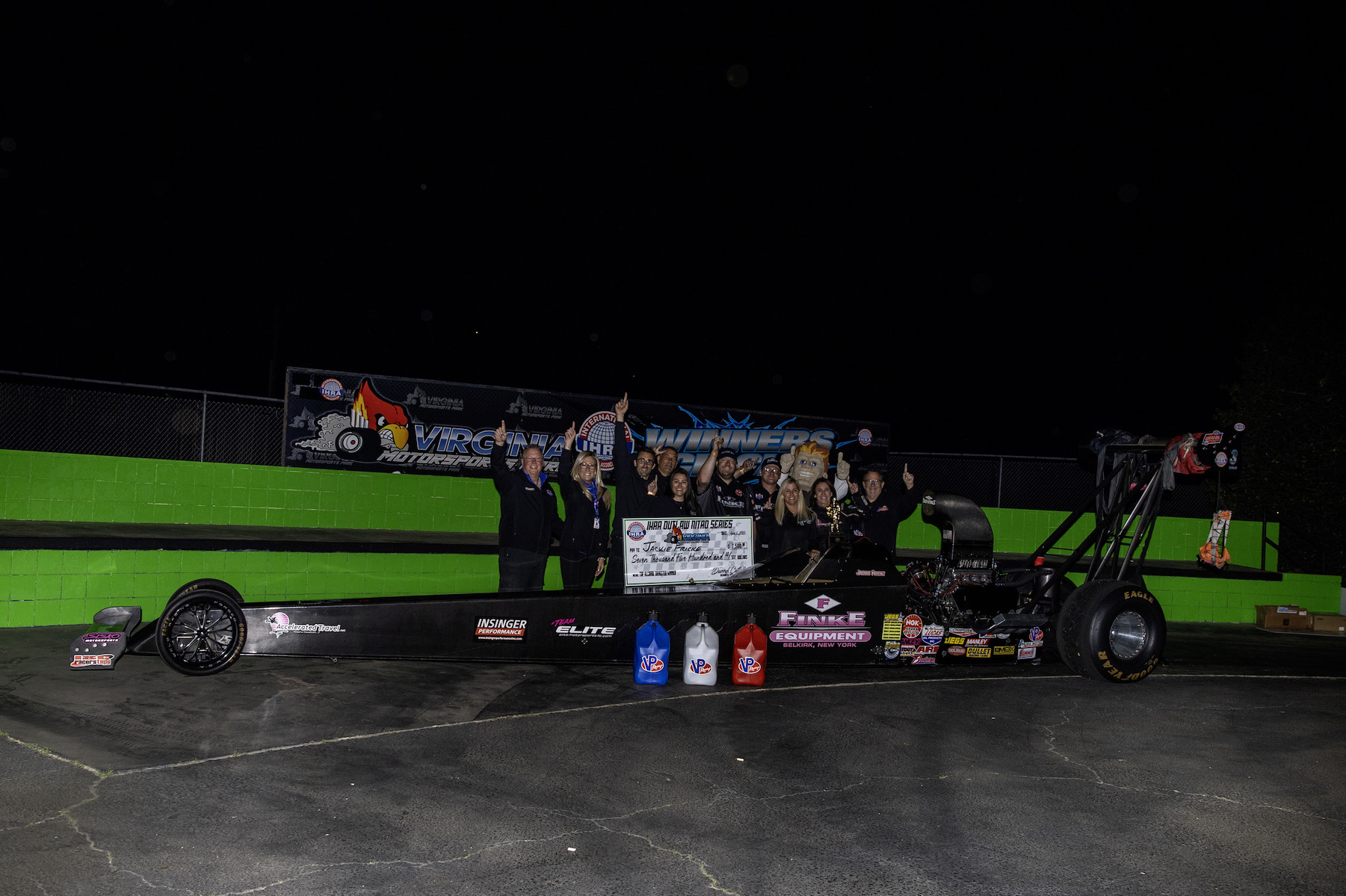 IHRA Outlaw Nitro Series Race 2 Winners — Top Alcohol Dragster: Jackie Fricke