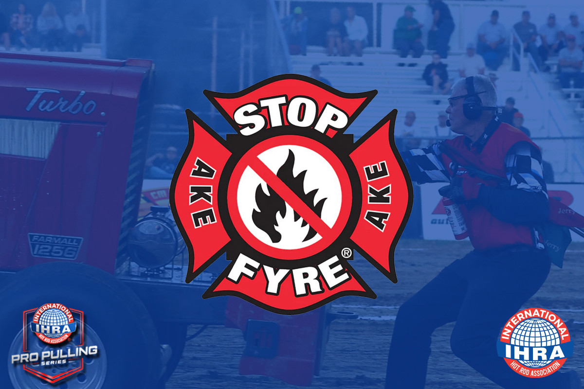 STOP-FYRE® Continues Alliance as Official Fire Extinguisher of IHRA Pro Pulling Series